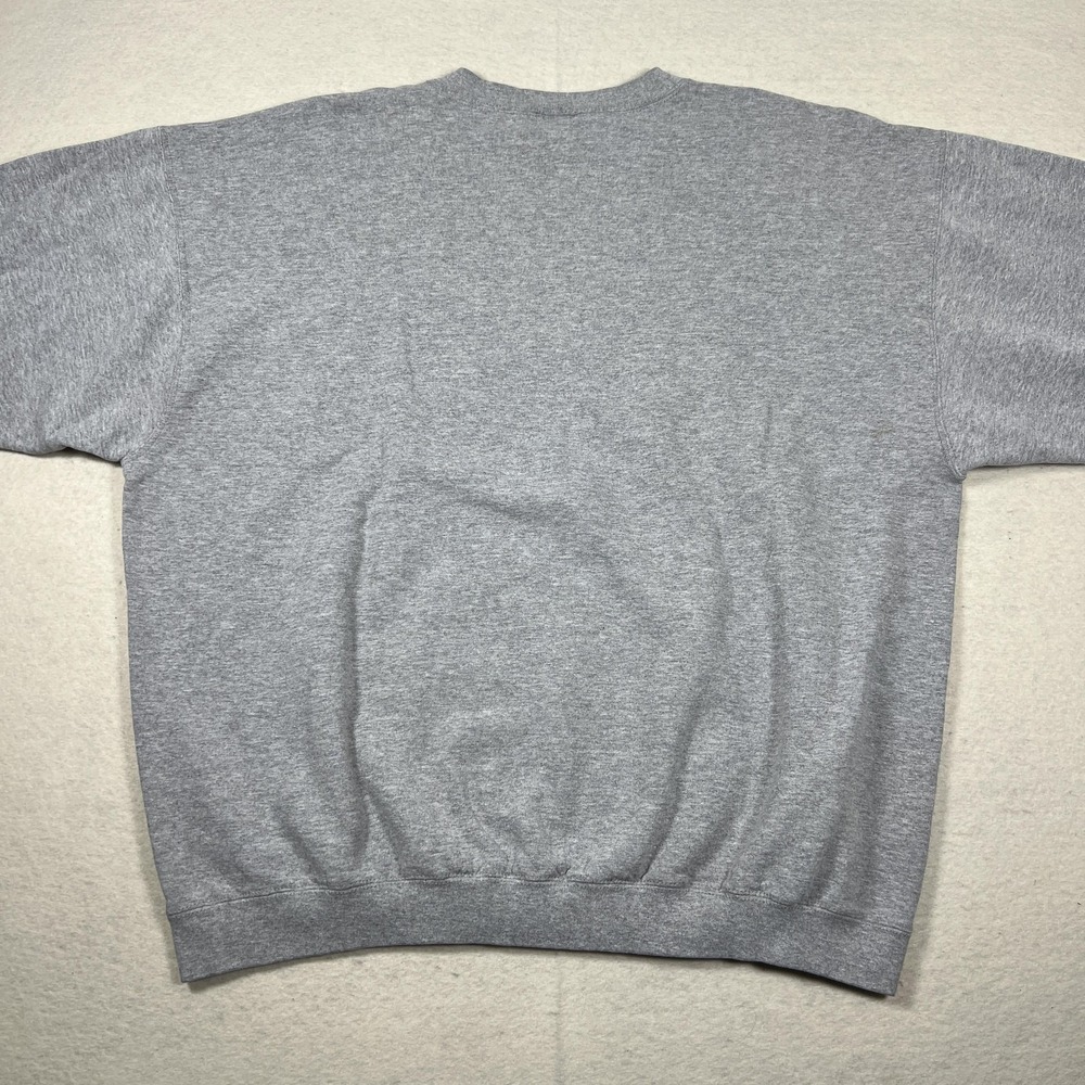 Vintage Nike Sweatshirt Mens XL Gray Team Nike Logo‎ Crewneck 90s Made USA - Picture 9 of 9